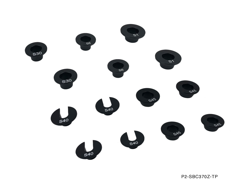 P2-SBC370Z-TP - NISSAN 370Z 2009+ (Z34) SUBFRAME RIGID COLLAR KIT - View 1