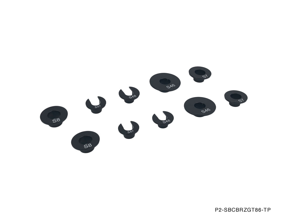 P2-SBCBRZGT86-TP - TOYOBARU FRS BRZ (GT86 2012-21)  / GR86 2022+ SUBFRAME RIGID COLLAR KIT - View 1