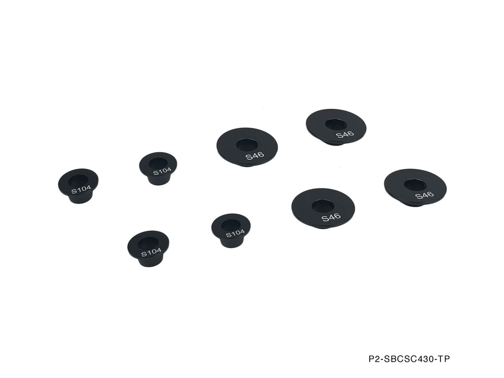 P2-SBCSC430-TP - LEXUS SC430 2001-10 (Z40) SUBFRAME RIGID COLLAR KIT - View 1