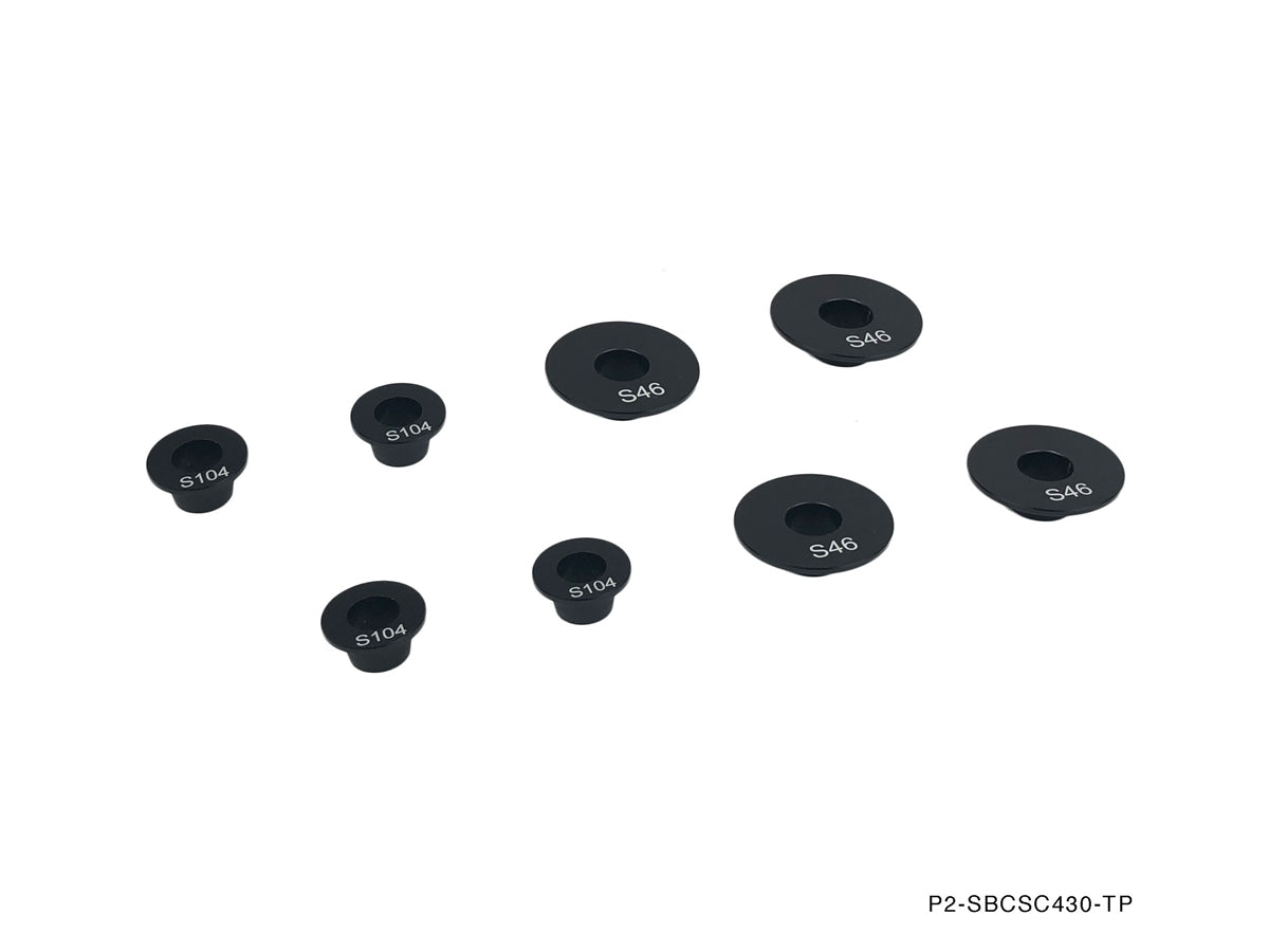 P2-SBCSC430-TP - LEXUS SC430 2001-10 (Z40) SUBFRAME RIGID COLLAR KIT - View 1