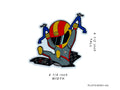 P2-STICKER01-AG-1 - STICKER TYPE-01 STYLE (UV PROOF) - View 1