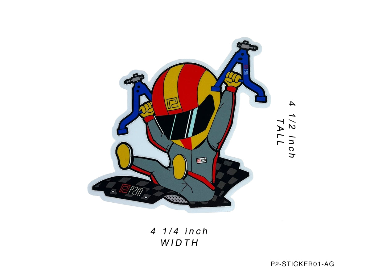 P2-STICKER01-AG-1 - STICKER TYPE-01 STYLE (UV PROOF) - View 1