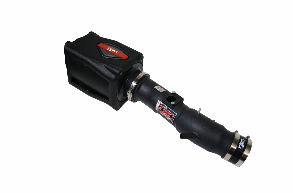 Injen PF Cold Air Intake System w/ Rotomolded Air Filter Housing (Wrinkle Black) - Toyota Tacoma 2005-2011