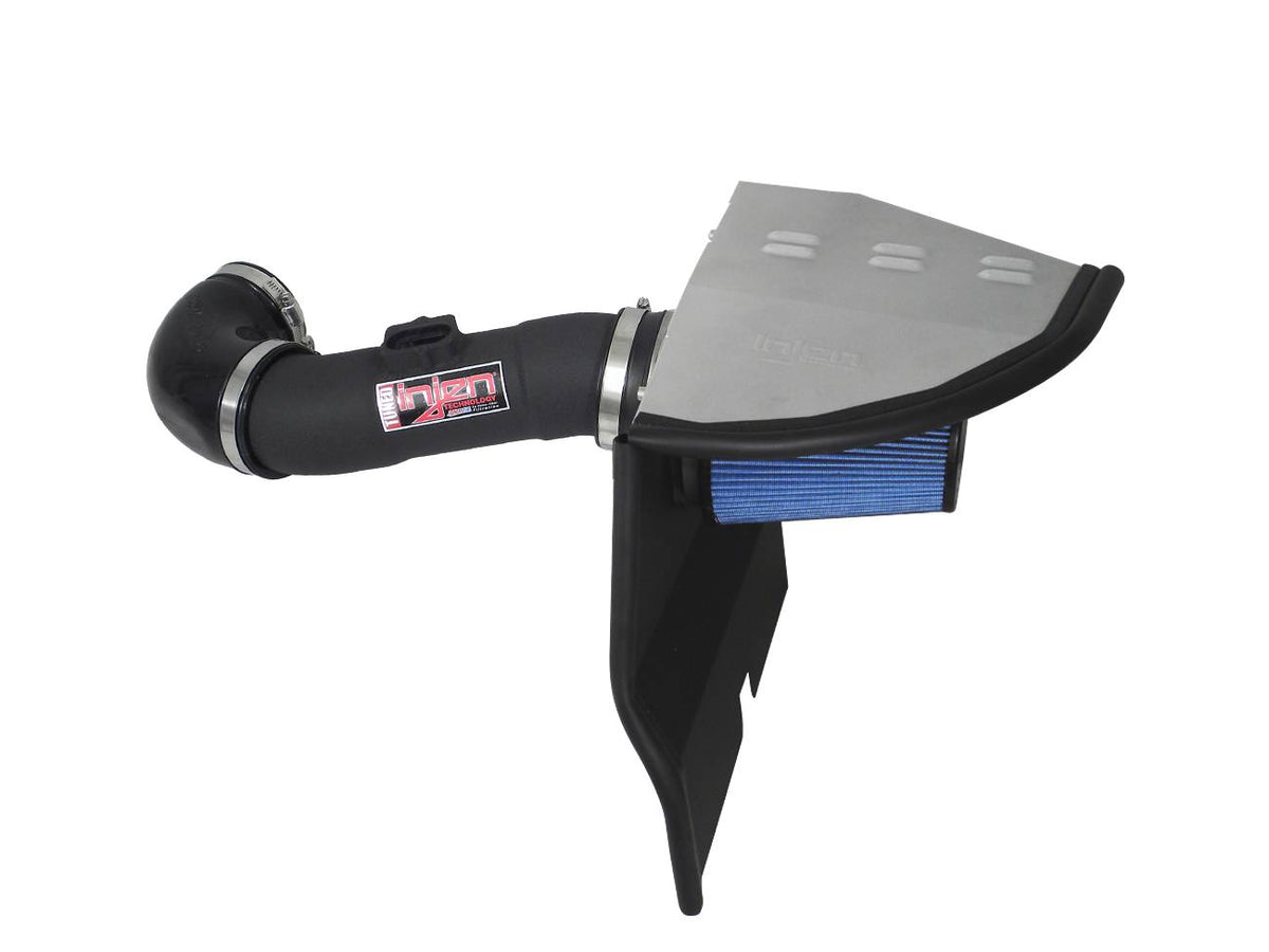 Injen PF Cold Air Intake System (Wrinkle Black) - Chevrolet Camaro 2010-2011