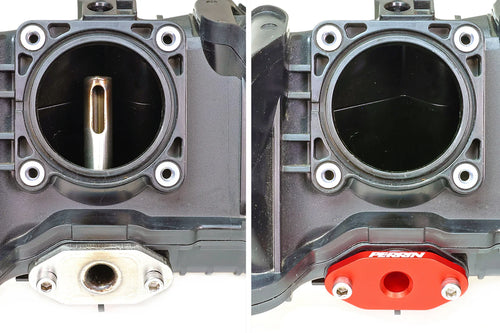 Perrin Performance Low Profile Intake Return Nozzle - Red