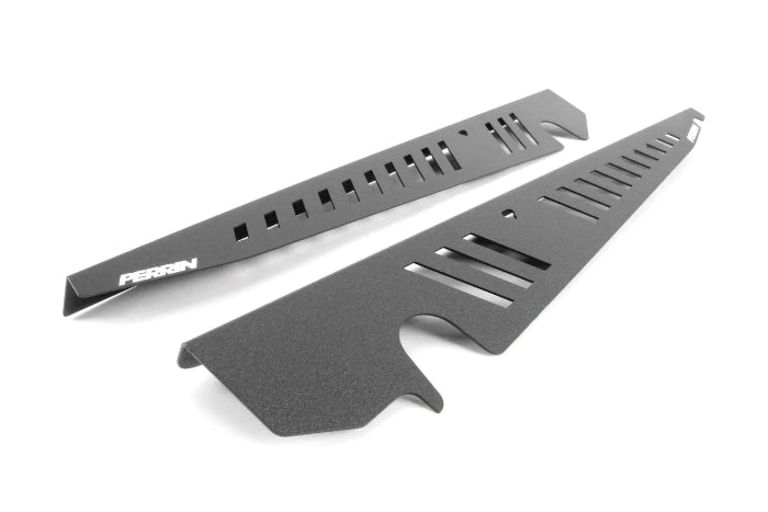 Perrin Fender Shrouds Set - Black - Subaru WRX & STI (2015-2021)
