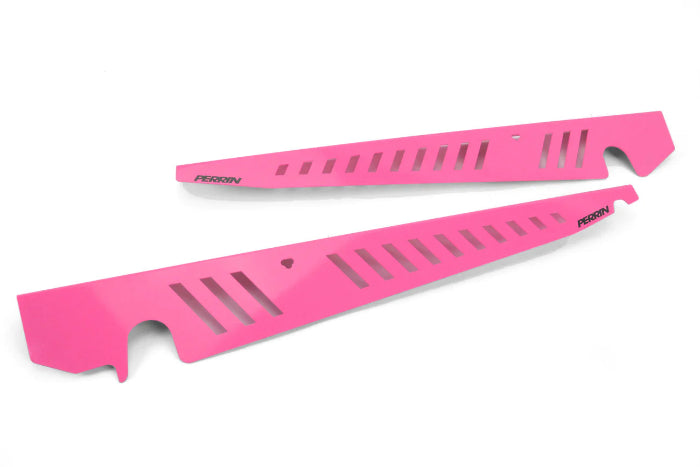 Perrin Fender Shrouds Set - Hyper Pink - Subaru WRX & STI (2015-2021)