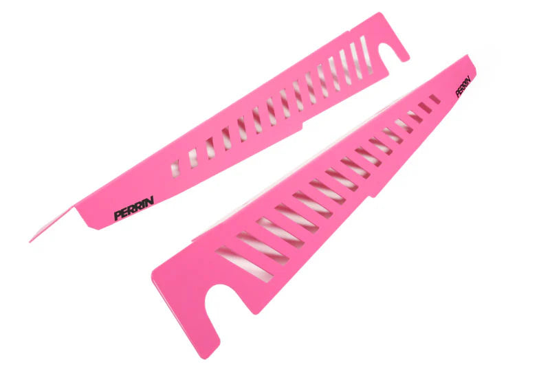 Perrin Fender Shrouds Set - Hyper Pink - Subaru WRX VB (2022+)