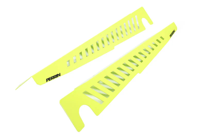 Perrin Fender Shrouds Set - Neon Yellow - Subaru WRX VB (2022+)