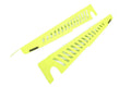 Perrin Fender Shrouds Set - Neon Yellow - Subaru WRX VB (2022+)