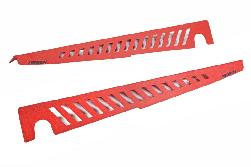 Perrin Fender Shrouds Set - Red - Subaru WRX VB (2022+)