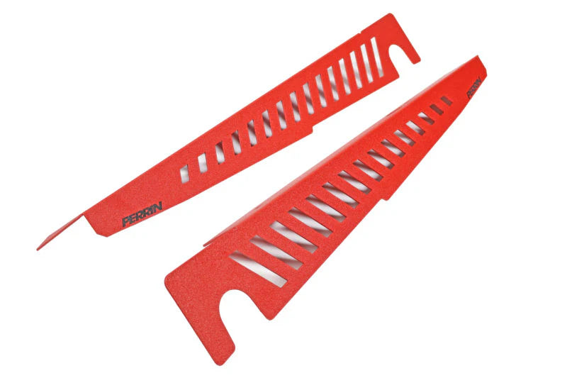Perrin Fender Shrouds Set - Red - Subaru WRX VB (2022+)