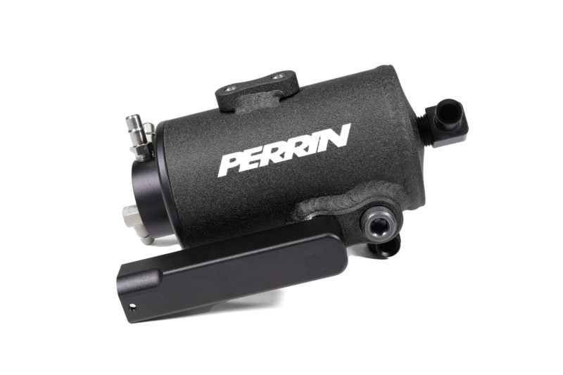 Perrin Performance Air Oil Separator - Black - WRX w/ Front Mount Intercooler (2022+)
