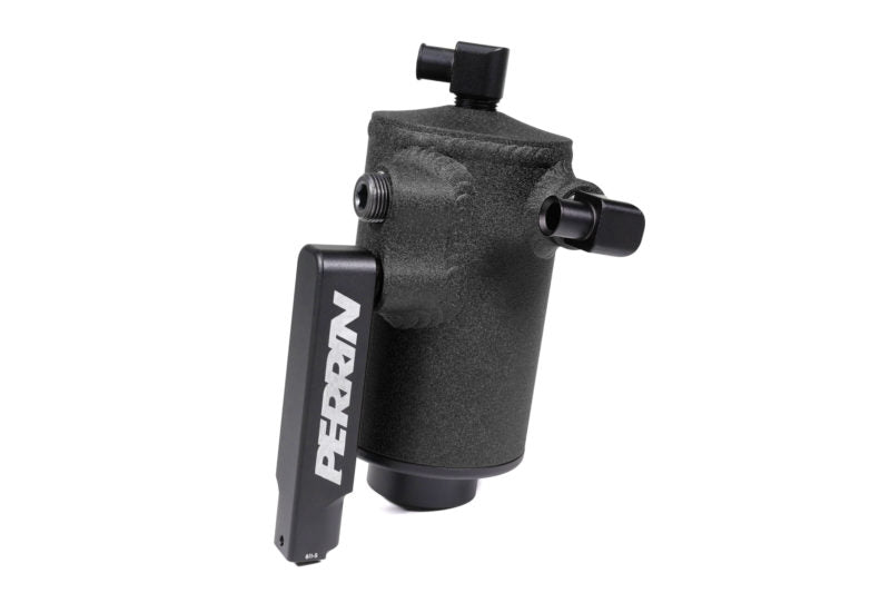 Perrin Performance Air Oil Separator - Black - WRX w/ Front Mount Intercooler (2022+)
