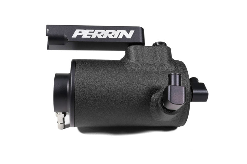 Perrin Performance Air Oil Separator - Black - WRX w/ Front Mount Intercooler (2022+)