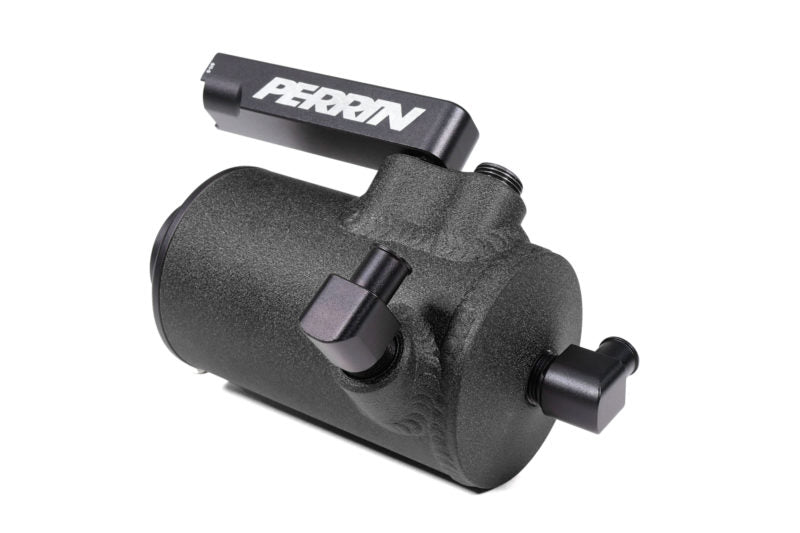 Perrin Performance Air Oil Separator - Black - WRX w/ Front Mount Intercooler (2022+)