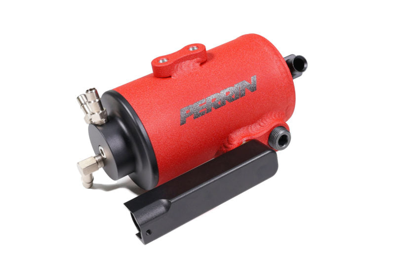 Perrin Performance Air Oil Separator - Red - WRX w/ Front Mount Intercooler (2022+)