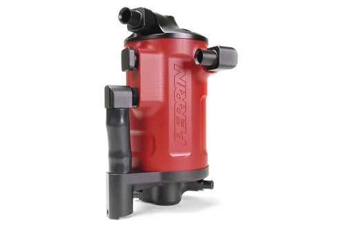 Perrin Performance Air Oil Separator - Red - WRX (2022+