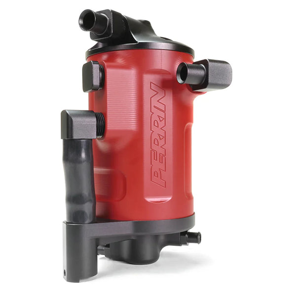 Perrin Performance Air Oil Separator - Red - WRX (2022+