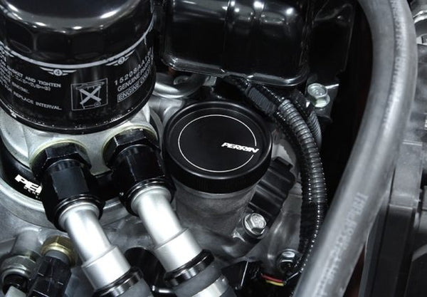 Perrin Billet Aluminum Hyper Pink Engine Oil Filler Cap - Scion FR-S / Toyota GT86 & GR86 / Subaru BRZ