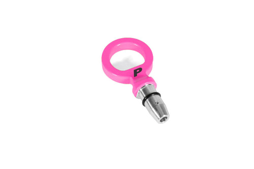 Perrin Aluminum Dipstick Handle - Loop Style - Hot Pink