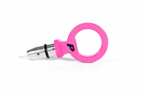 Perrin Aluminum Dipstick Handle - Loop Style - Hot Pink