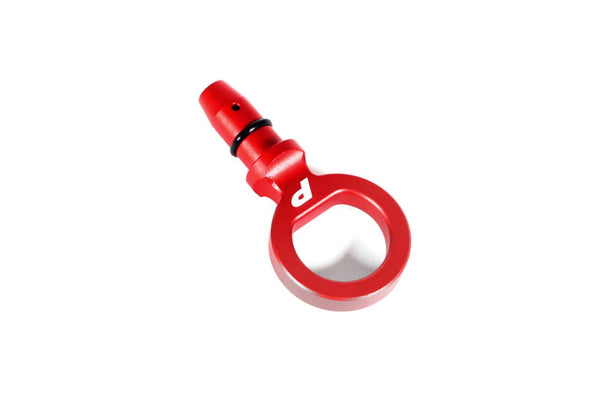 Perrin Aluminum Dipstick Handle - Loop Style - Red
