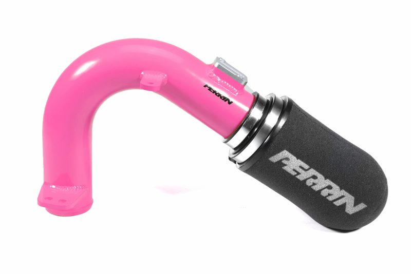 Perrin Performance Cold Air Intake w/ Heat Shield - Hot Pink - Subaru WRX (2015-2021)
