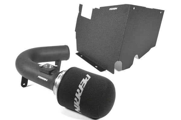 Perrin Cold Air Intake w/ Heat Shield - Black - Subaru WRX (2022-2026)