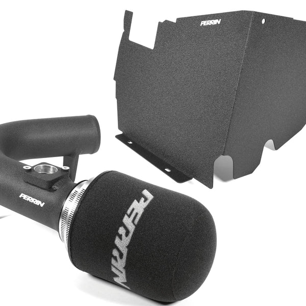 Perrin Cold Air Intake w/ Heat Shield - Black - Subaru WRX (2022-2026)