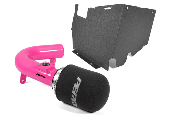 Perrin Cold Air Intake w/ Heat Shield - Hyper Pink - Subaru WRX (2022-2026)