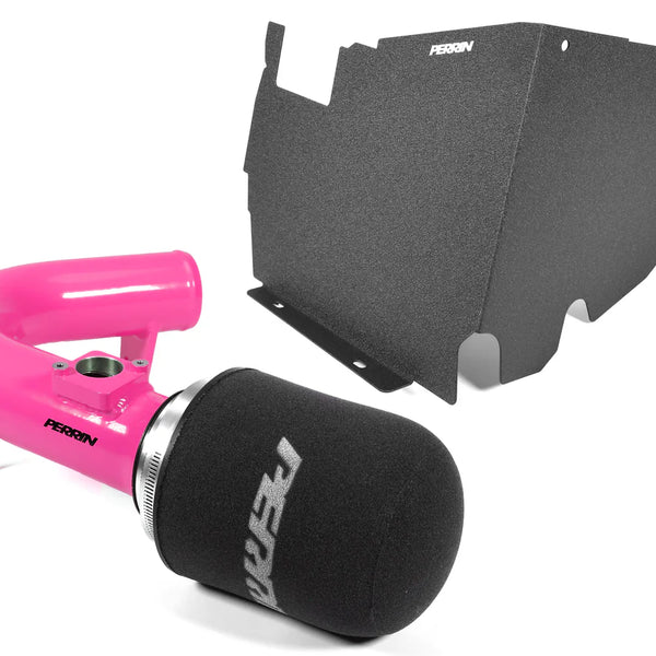 Perrin Cold Air Intake w/ Heat Shield - Hyper Pink - Subaru WRX (2022-2026)