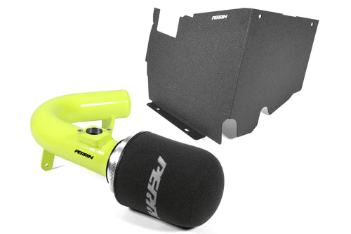 Perrin Cold Air Intake w/ Heat Shield - Neon Yellow - Subaru WRX (2022-2026)