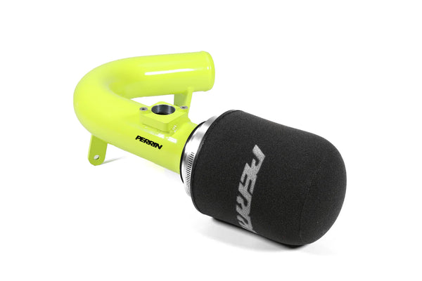 Perrin Cold Air Intake w/ Heat Shield - Neon Yellow - Subaru WRX (2022-2026)