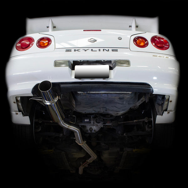 ISR Performance GT Single Exhaust System - Nissan R34 25GTT (2 Door)