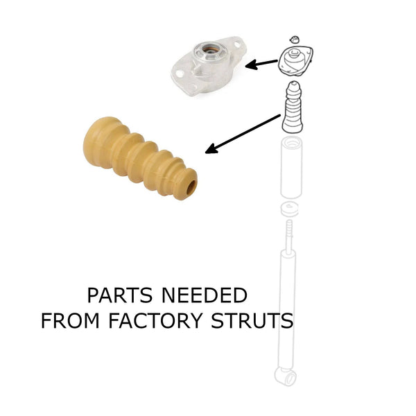 Rev9 Power Hyper-Street II Coilovers - Volkswagen Jetta (MK4) FWD 1999-04