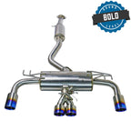 REMARK Ti Spec Quad Burnt Tip Exhaust System - Toyota GR Corolla (2023+)