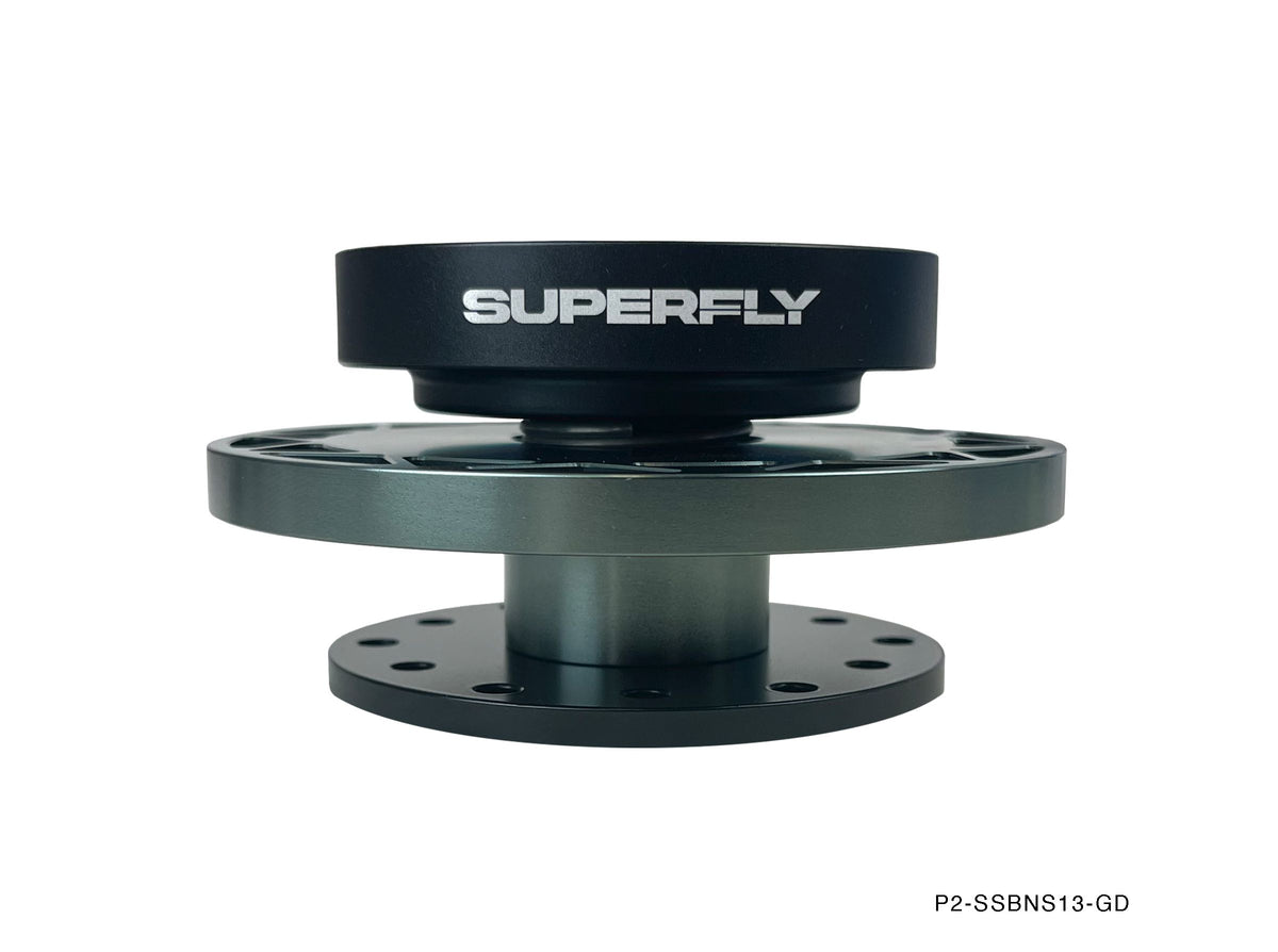P2M Superfly SFI Quick Release Steering Wheel Hub - P2-SFQRH-GD