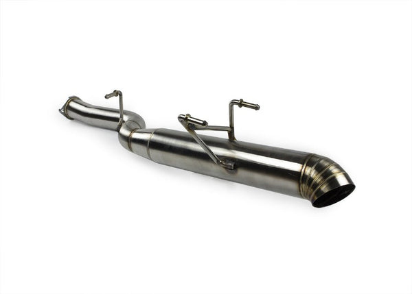 ISR Performance Series II 2 EP Single Exhaust Rear Section - Nissan 180sx 240sx S13 (1989-1994)