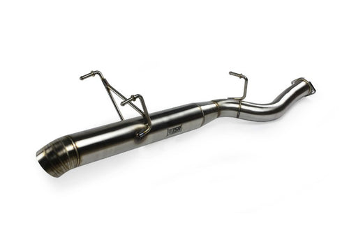 ISR Performance Series II 2 EP Single Exhaust Rear Section - Nissan 180sx 240sx S13 (1989-1994)