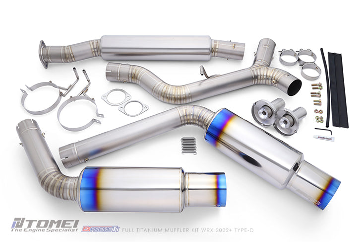 Tomei Expreme Ti Type R Titanium Single Exit Exhaust for Subaru WRX 2022+ New