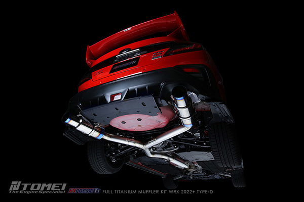 Tomei Expreme Ti Type R Titanium Single Exit Exhaust for Subaru WRX 2022+ New
