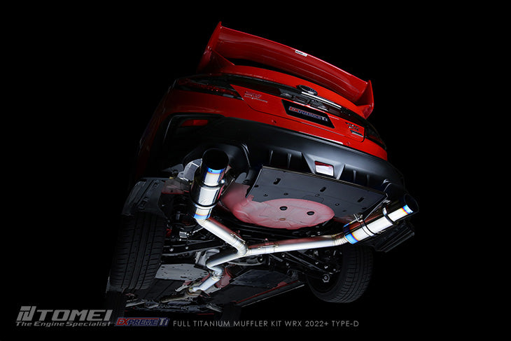 Tomei Expreme Ti Type R Titanium Single Exit Exhaust for Subaru WRX 2022+ New
