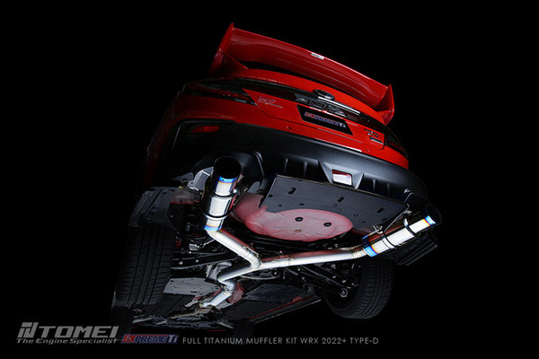 Tomei Expreme Ti Type R Titanium Single Exit Exhaust for Subaru WRX 2022+ New