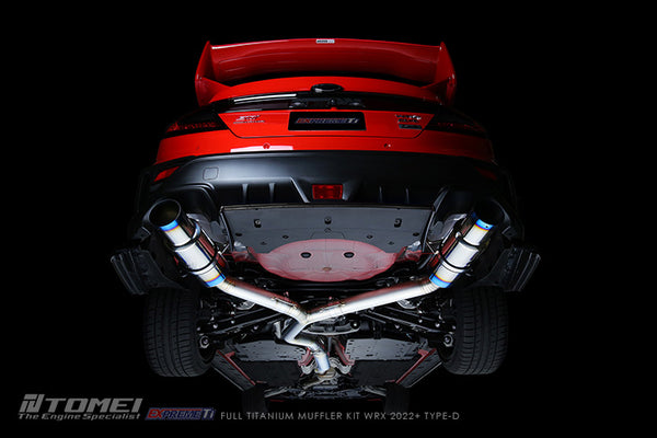 Tomei Expreme Ti Type R Titanium Single Exit Exhaust for Subaru WRX 2022+ New