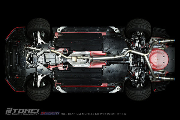 Tomei Expreme Ti Type R Titanium Single Exit Exhaust for Subaru WRX 2022+ New