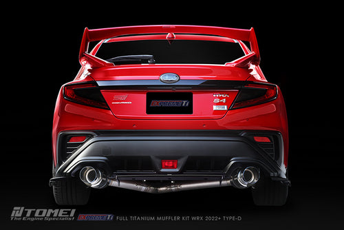 Tomei Expreme Ti Type R Titanium Single Exit Exhaust for Subaru WRX 2022+ New