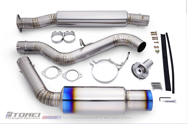 Tomei Expreme Ti Type R Titanium Single Exit Exhaust - Subaru WRX (2022+)