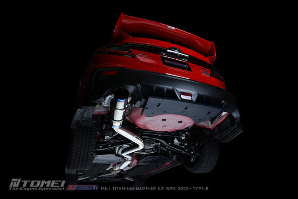 Tomei Expreme Ti Type R Titanium Single Exit Exhaust - Subaru WRX (2022+)