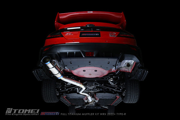 Tomei Expreme Ti Type R Titanium Single Exit Exhaust - Subaru WRX (2022+)